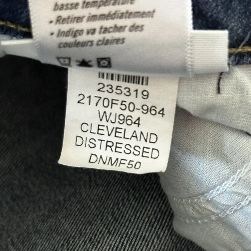 PAIGE Women’s Size 27 Dark Wash Kylie Crop Denim Jeans